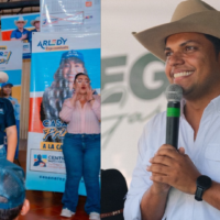 Presentación proyecto de universidad moda sostenible minimalista azul