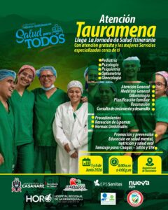 Realizan jornada de atención médica especializada y gratuita en Tauramena