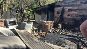 Incendio estructural consumió una vivienda en Recetor