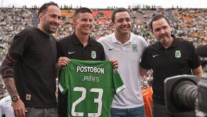 James Rodríguez fue presentado en Atlético Nacional y vestirá la camiseta número 23